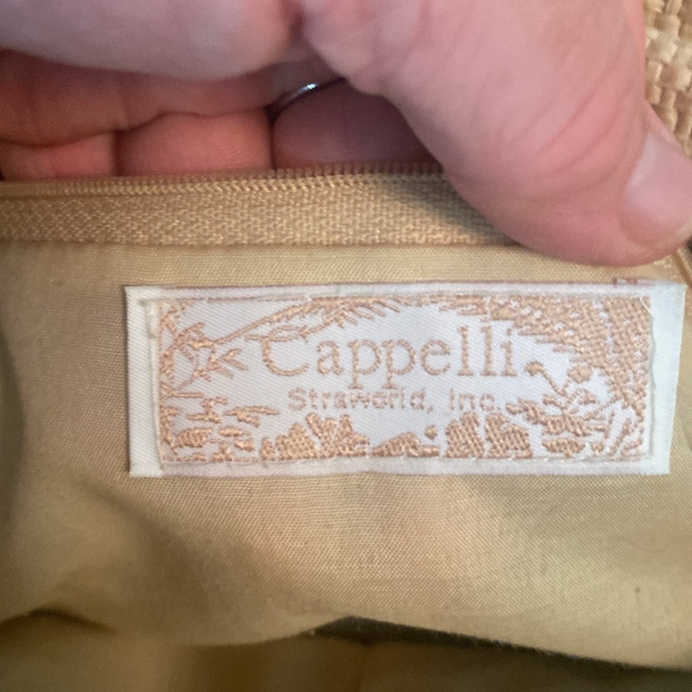 Capellini Straw world international tote - Picture 5 of 6